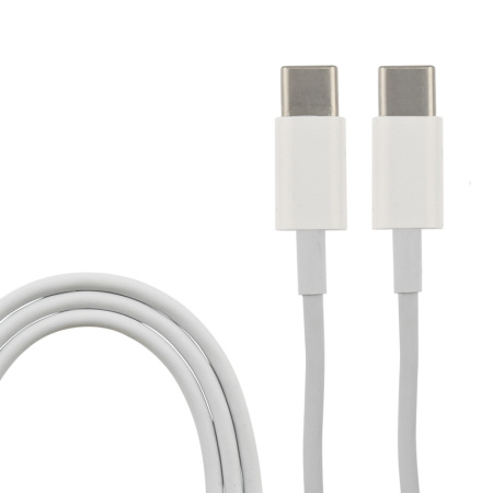 USB кабель USB 3.1 Type-C (male) - USB 3.1 Type-C (male) белый купить за 0 руб. в Новосибирске