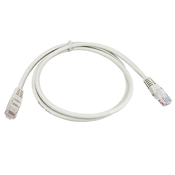 Патч-корд U/UTP, Rexant, категория 5e, RJ45-RJ45, неэкранированный, PVC серый, 2м купить за 100 руб. в Новосибирске