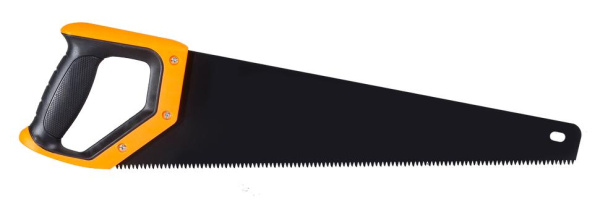 Ножовка 450 мм "Тефлон" 3D заточка 2 комп.рукоятка 73/2/4/9 купить за 674 руб. в Новосибирске