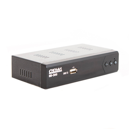 Ресивер эфирный (приставка ТВ) DVB-T2 HD HD-300, металл, дисплей DOLBY DIGITAL, чипсет Ali3821P, СИГНАЛ купить за 0 руб. в Новосибирске