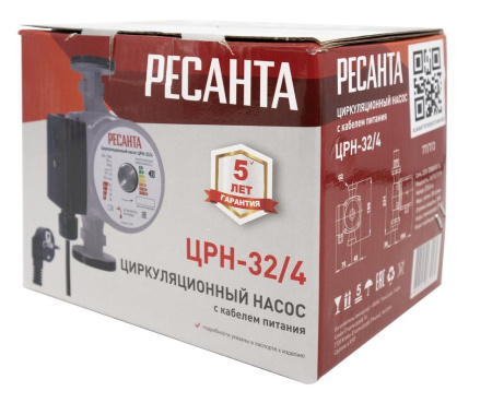 Циркуляционный насос ЦРН-32/4 Ресанта, 77/7/3 купить за 5&nbsp;100 руб. в Новосибирске