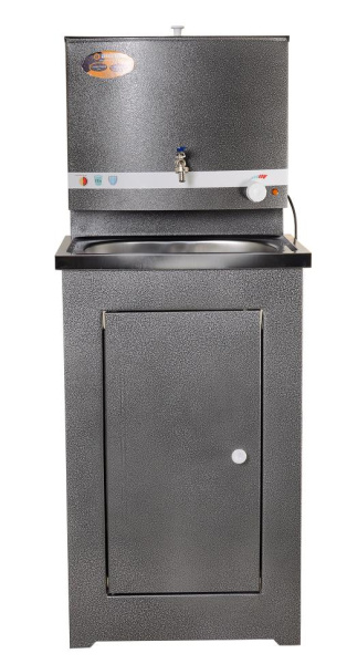 Умывальник дачный ЛЮКС, с подогревом, нержавеющая мойка, цвет серебро, шт, 74/4/3 купить за 6&nbsp;745 руб. в Новосибирске