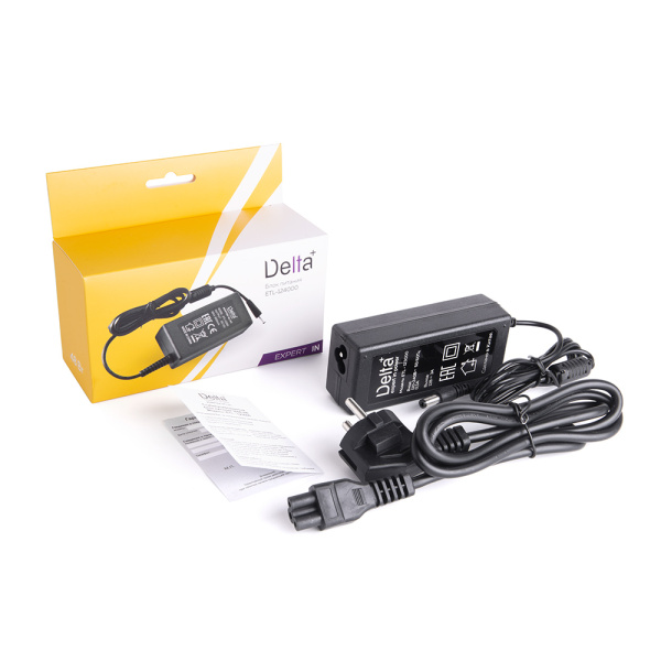 Блок питания 12V 4000mA имп. [ETL-124000], с сет шнуром, Delta+, +)-, тех.упак., 30237 купить за 0 руб. в Новосибирске