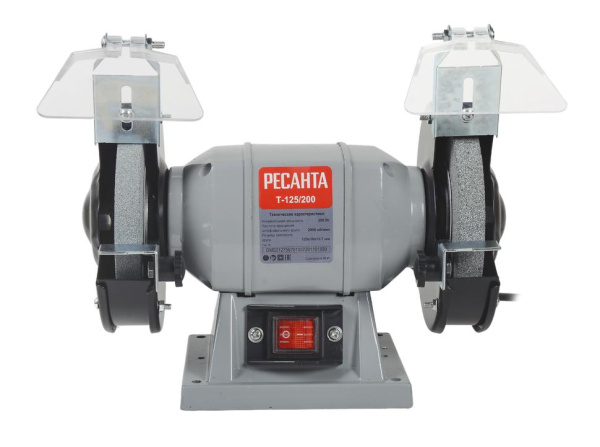 Точильный станок Т-125/200 Ресанта, 75/7/1 купить за 3 990 руб. в Новосибирске