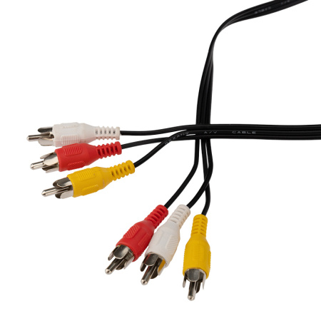 Шнур  3х3 RCA  5М  REXANT купить за 327 руб. в Новосибирске