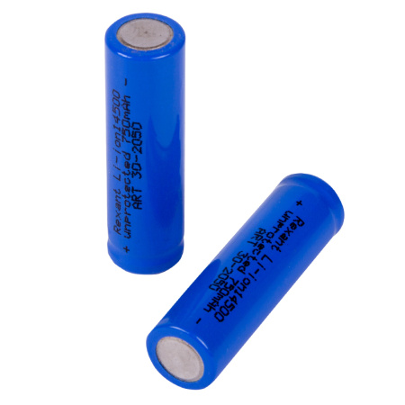 Аккумулятор Li-ion 14500 unprotected 750 mAH 3.7 В REXANT купить за 263 руб. в Новосибирске