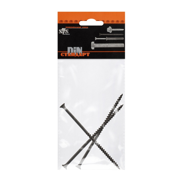 Саморез ШСГД 4,8х110 (3 шт) пакетик, тов-091737 купить за 40 руб. в Новосибирске