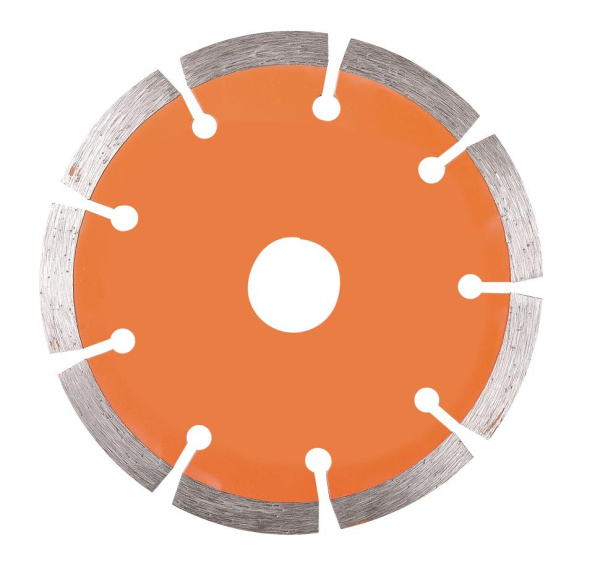 Диск алмазный отрезной сегментный 115х22,2 мм,сухая резка 73/10/3/1 "ВИХРЬ" купить за 272 руб. в Новосибирске