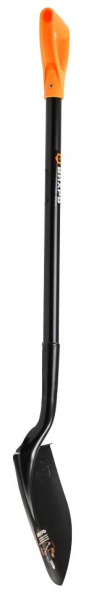 Штыковая лопата с изогнутой тулей, металлический черенок Вихрь, 73/7/1/7 купить за 1 213 руб. в Новосибирске