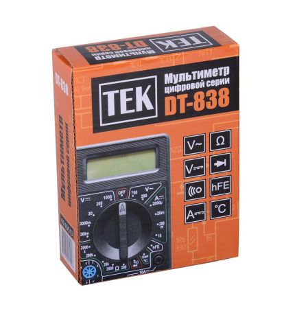 Мультиметр Ресанта DT 838,  61/10/513 купить за 795 руб. в Новосибирске