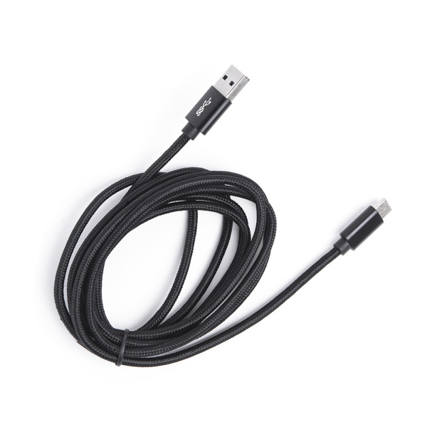 Шнур USB Type-C 3.1 - USB А 3.0, 1,8 м (шт/шт), черный, Атом, (БЫСТРАЯ ЗАРЯДКА), 31024 купить за 516 руб. в Новосибирске