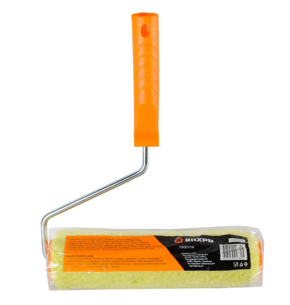 Валик фасадный ПРОФ для всех ЛКМ 250/48/8 Вихрь, 73/3/1/14 купить за 321 руб. в Новосибирске