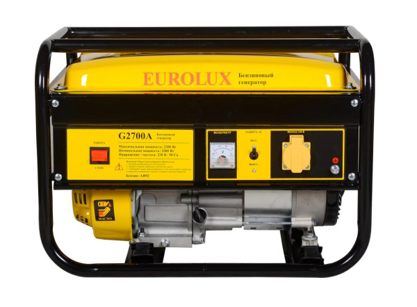 Электрогенератор Eurolux G2700A, 2200Вт, 64/1/36 купить за 19 890 руб. в Новосибирске