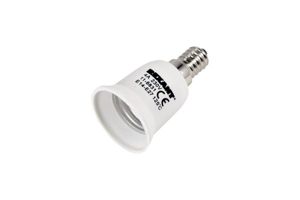 Переходник цокольный Е14-Е27 REXANT (ПАКЕТ БОБ) 1 шт купить за 173 руб. в Новосибирске