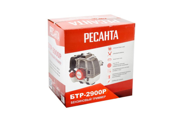 Бензиновый триммер БТР-2900Р Ресанта, шт, 70/2/43 купить за 13&nbsp;433 руб. в Новосибирске