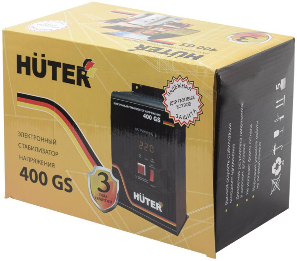 Стабилизатор HUTER 400GS, 63/6/12 купить за 6 290 руб. в Новосибирске