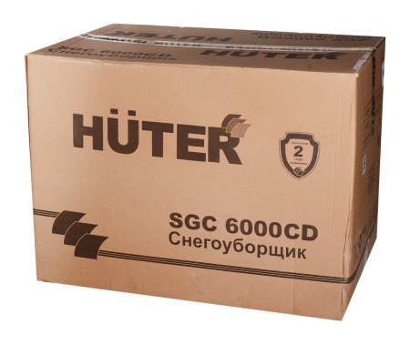 Снегоуборщик Huter SGC 6000CD (на гусеницах) купить за 98&nbsp;390 руб. в Новосибирске