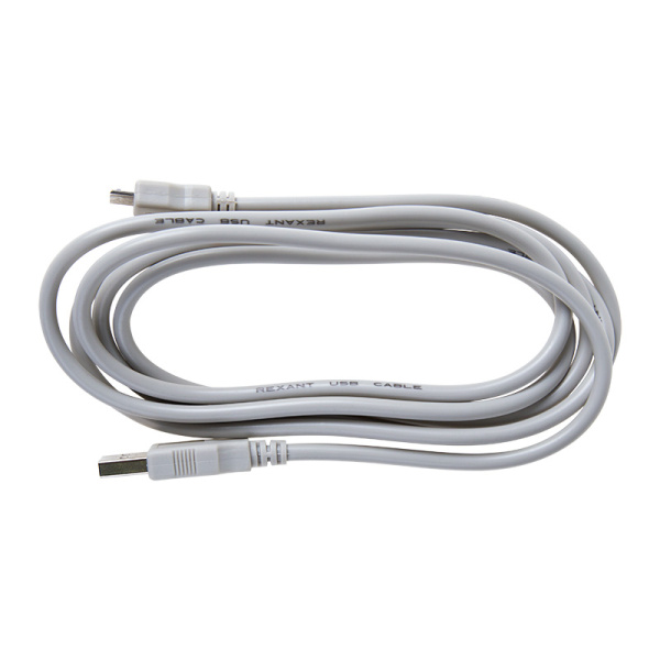 Шнур USB 2.0  (шт. USB А - гн. USB А), 1.8 M  REXANT купить за 303 руб. в Новосибирске