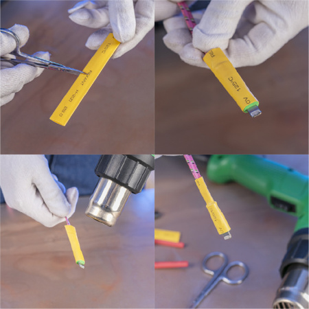 Набор термоусадочных трубок №1 (АВТО)  REXANT купить за 76 руб. в Новосибирске