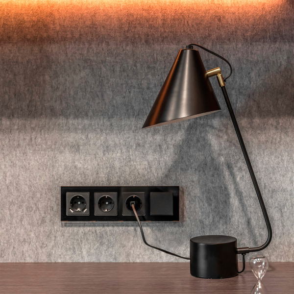 Розетка с заземлением (черный матовый) / WL08-SKG-01-IP20 / W1171008 купить за 544 руб. в Новосибирске