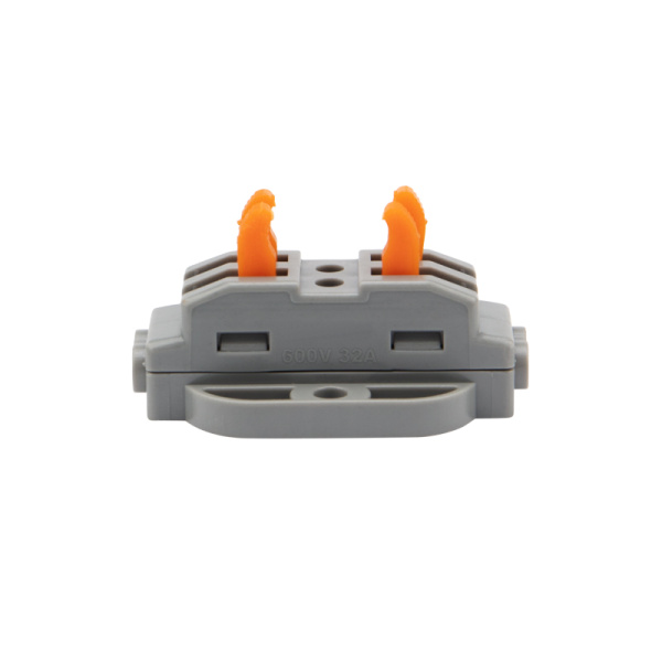 Клемма соединительная многоразовая проходная 2 полюса, с монтажной площадкой (0,08-4 мм²), (50 шт./уп.) REXANT купить за 51 руб. в Новосибирске