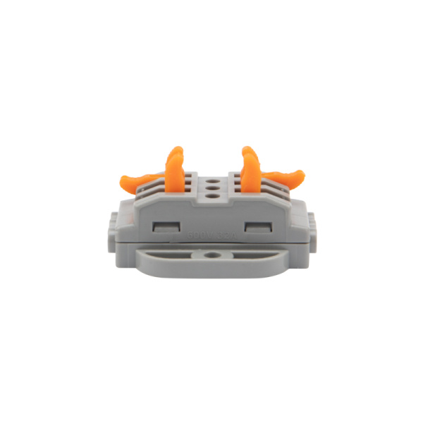 Клемма соединительная многоразовая проходная 3 полюса, с монтажной площадкой (0,08-4 мм²), (50 шт./уп.) REXANT купить за 83 руб. в Новосибирске