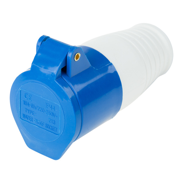 Розетка 213 переносная 2Р+РЕ  16А  220В  IP44 SQ0603-0010 купить за 342 руб. в Новосибирске