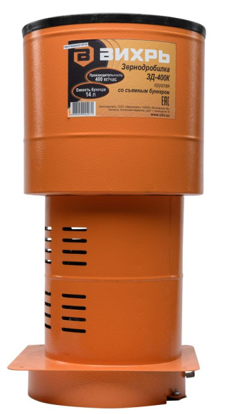Зернодробилка ЗД-400К Вихрь, 74/2/4 купить за 6 690 руб. в Новосибирске