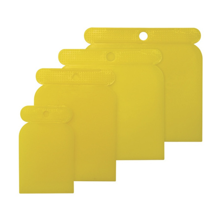 Набор шпателей Biber 35251 50, 80, 100, 120 мм (набор 4 шт.), тов-048225 купить за 98 руб. в Новосибирске