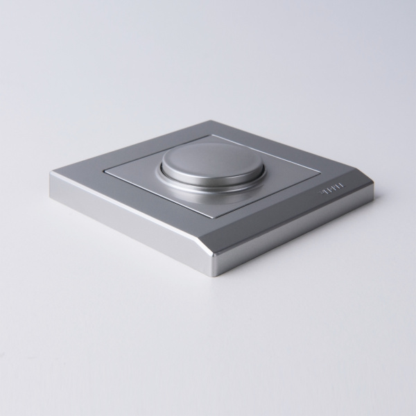 Рамка Stark на 1 пост (серебряный) / WL04-Frame-01-silver / W0011806, WERKEL купить за 179 руб. в Новосибирске