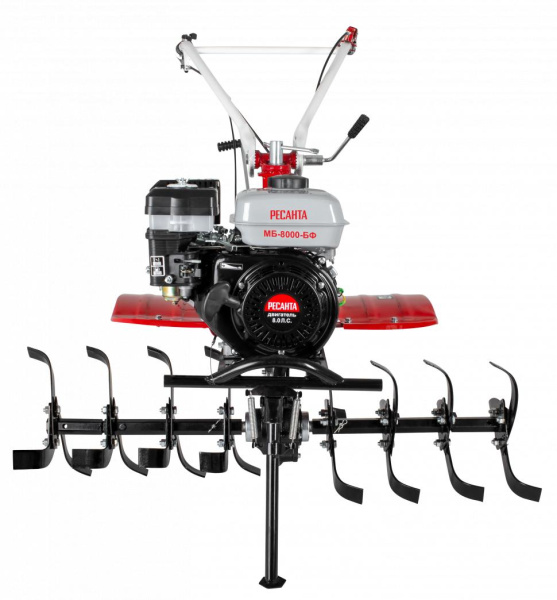 Мотокультиватор МБ-8000P-БФ Ресанта (мотоблок), 70/5/40 купить за 56 604 руб. в Новосибирске