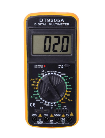 Мультиметр РЕСАНТА DT 9205A,  61/10/506 купить за 1&nbsp;525 руб. в Новосибирске