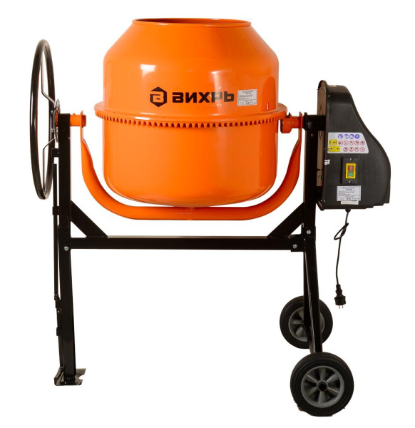 Бетономешалка БМ-180 Вихрь чугун, 74/1/4 купить за 22 890 руб. в Новосибирске