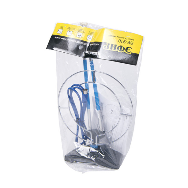 Антенна комнатная пассивная ДМВ+МВ с кольцом Эфир SE-910 (синие усы) усы 1м кабель 1м, 8-12 дБ купить за 534 руб. в Новосибирске