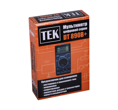Мультиметр Ресанта DT 890 B+,  61/10/224 купить за 1&nbsp;422 руб. в Новосибирске