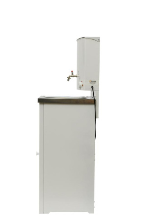 Умывальник дачный, с подогревом, нержавеющая мойка, цвет белый 74/4/1 купить за 6 590 руб. в Новосибирске