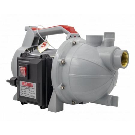 Поверхностный насос ПСН-3600П Ресанта, 900Вт, 77/4/4 купить за 6&nbsp;190 руб. в Новосибирске