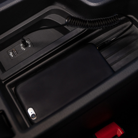 Аудио кабель AUX 3.5 мм шнур спираль 1M черный купить за 378 руб. в Новосибирске