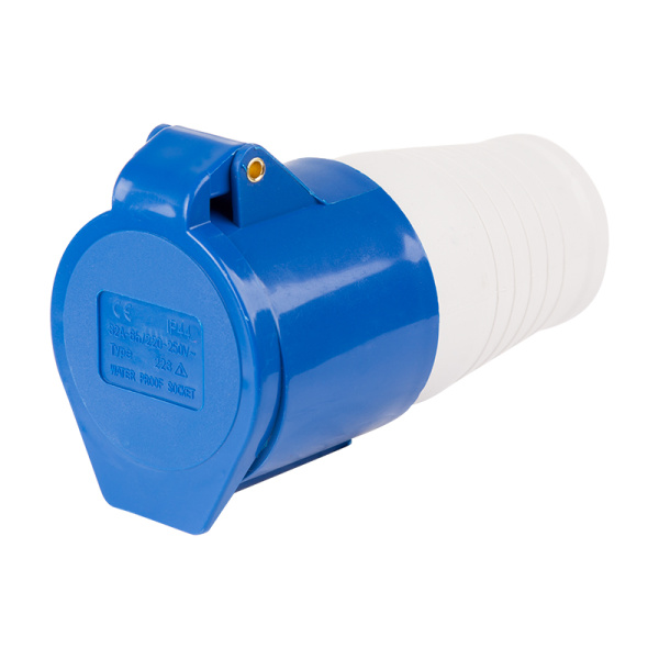 Розетка 223 переносная 2Р+РЕ  32А  220В  IP44 SQ0603-0015 купить за 510 руб. в Новосибирске