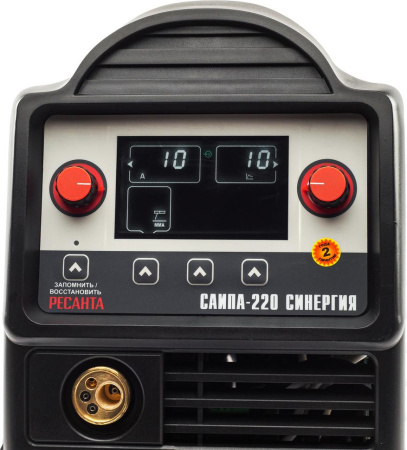 Сварочный полуавтомат САИПА-220 СИНЕРГИЯ (MIG/MAG) Ресанта купить за 59&nbsp;312 руб. в Новосибирске