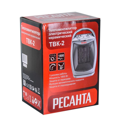 Тепловентилятор ТВК-2 Ресанта, 67/2/4 купить за 2&nbsp;767 руб. в Новосибирске