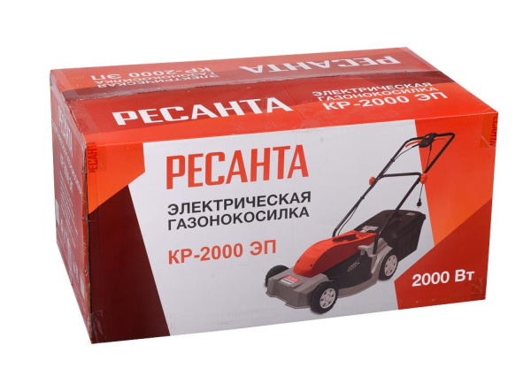 Газонокосилка электрическая КР-1500 ЭТ Ресанта, шт, 70/4/13 купить за 14&nbsp;100 руб. в Новосибирске