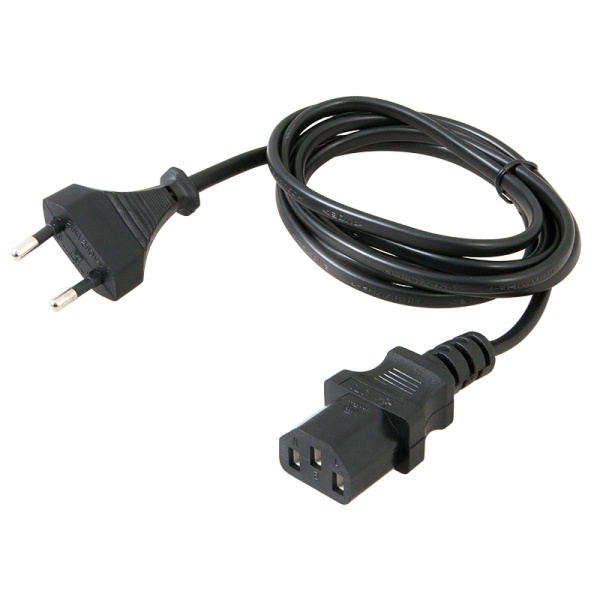 Шнур сетевой, вилка - евроразъем С13, кабель 2x0,75 мм², длина 1,8 метра (PE пакет) REXANT купить за 432 руб. в Новосибирске