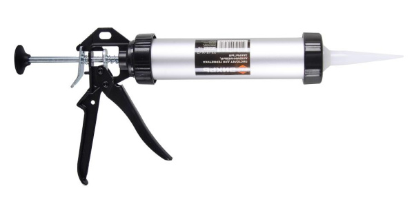 Пистолет ВИХРЬ для герметика алюминиевый закрытый 73/3/6/2 купить за 1&nbsp;048 руб. в Новосибирске