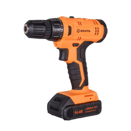 Дрель-шуруповерт аккумуляторная ДА-14Л-2KА (ДА-14Л-2K) (1,5 А/ч) Вихрь, 72/14/20 купить за 2&nbsp;976 руб. в Новосибирске