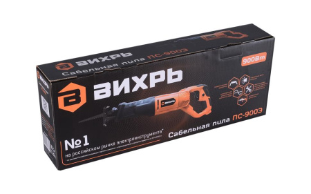 Сабельная пила ПС-900Э Вихрь, 72/25/1 купить за 5&nbsp;100 руб. в Новосибирске