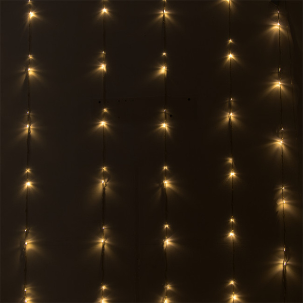 Гирлянда светодиодная «Занавес» CL-320WW, 3*2,5м, 320 LED, тепл.белый, прозр. шн. 2,5м,220в, IP20, Funray, 2601 купить за 0 руб. в Новосибирске