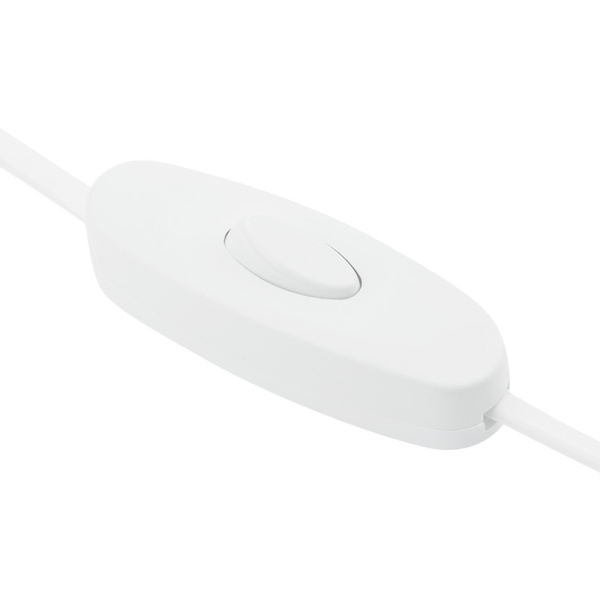 Шнур сетевой  1.8М  с выключателем  без розетки  2.5A-220V  белый  REXANT купить за 209 руб. в Новосибирске
