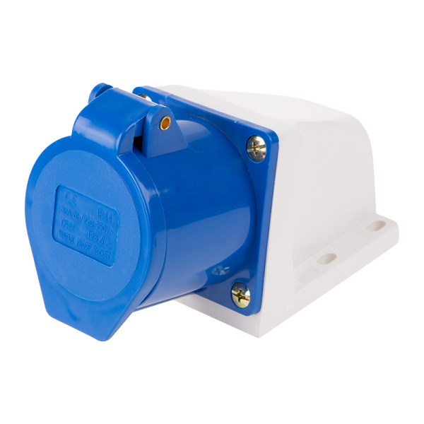 Розетка 123 стационарная 2Р+РЕ  32А  220В  IP44 SQ0602-0004 купить за 336 руб. в Новосибирске