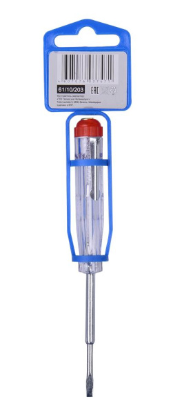 Отвертка-индикатор РЕСАНТА ( 75 мм) 6875-17150 с прищепкой, 61/10/203 купить за 145 руб. в Новосибирске